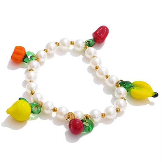Fruity Pearl Pop Bracelet