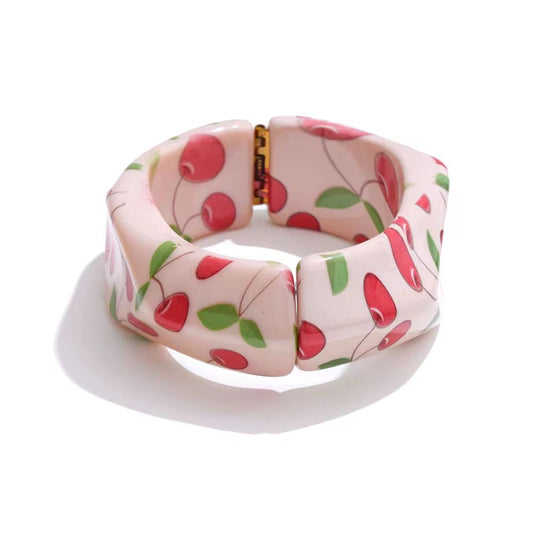Fruit Loop Bangle Bracelet