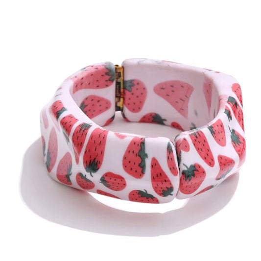 Fruit Loop Bangle Bracelet