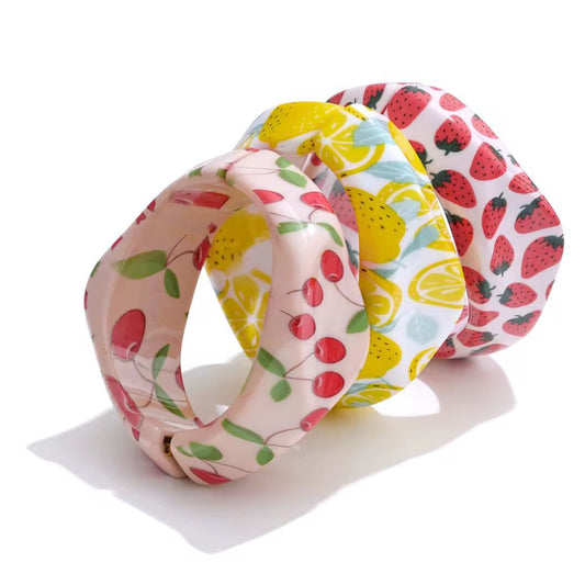 Fruit Loop Bangle Bracelet