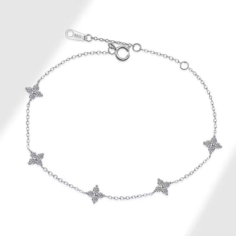 Fleur de Chance Silver 925 Bracelet