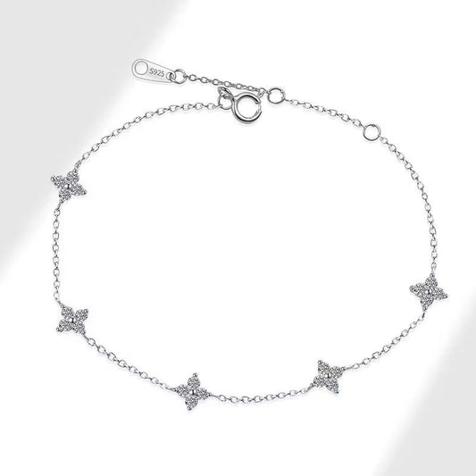 Fleur de Chance Silver 925 Bracelet