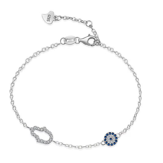 Divine Duo Silver 925 Bracelet