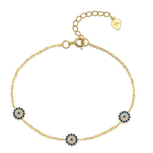 Elysian Eye Silver 925 Bracelet