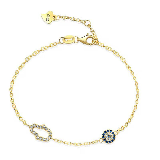 Divine Duo Silver 925 Bracelet