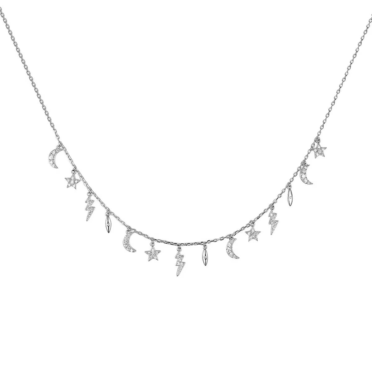 Celestia Charms Silver 925 Necklace