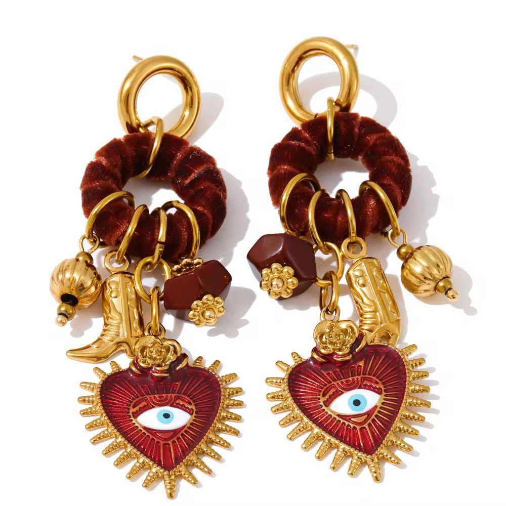 Velvet Rouge Earrings