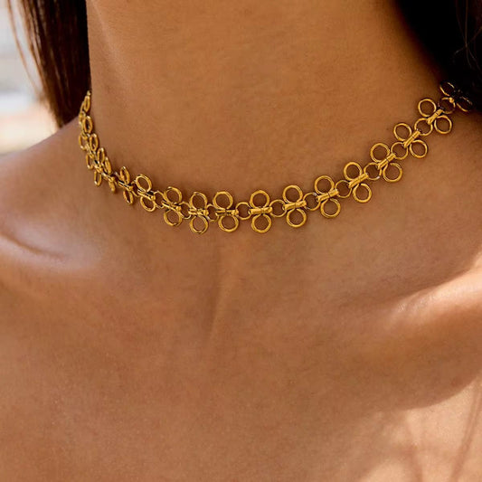Clover Grace Choker Necklace