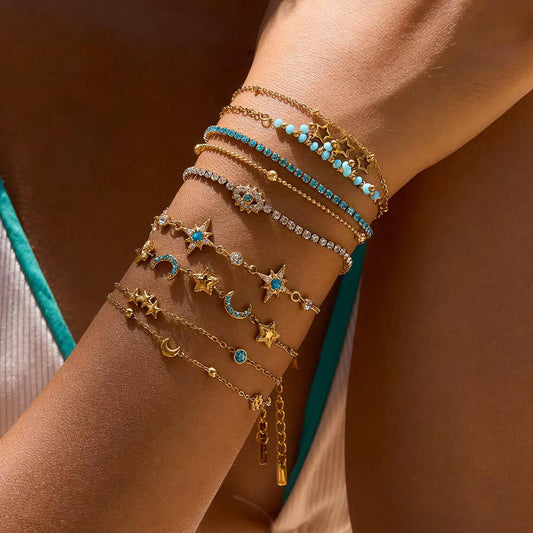 Solara Charm Set Bracelet