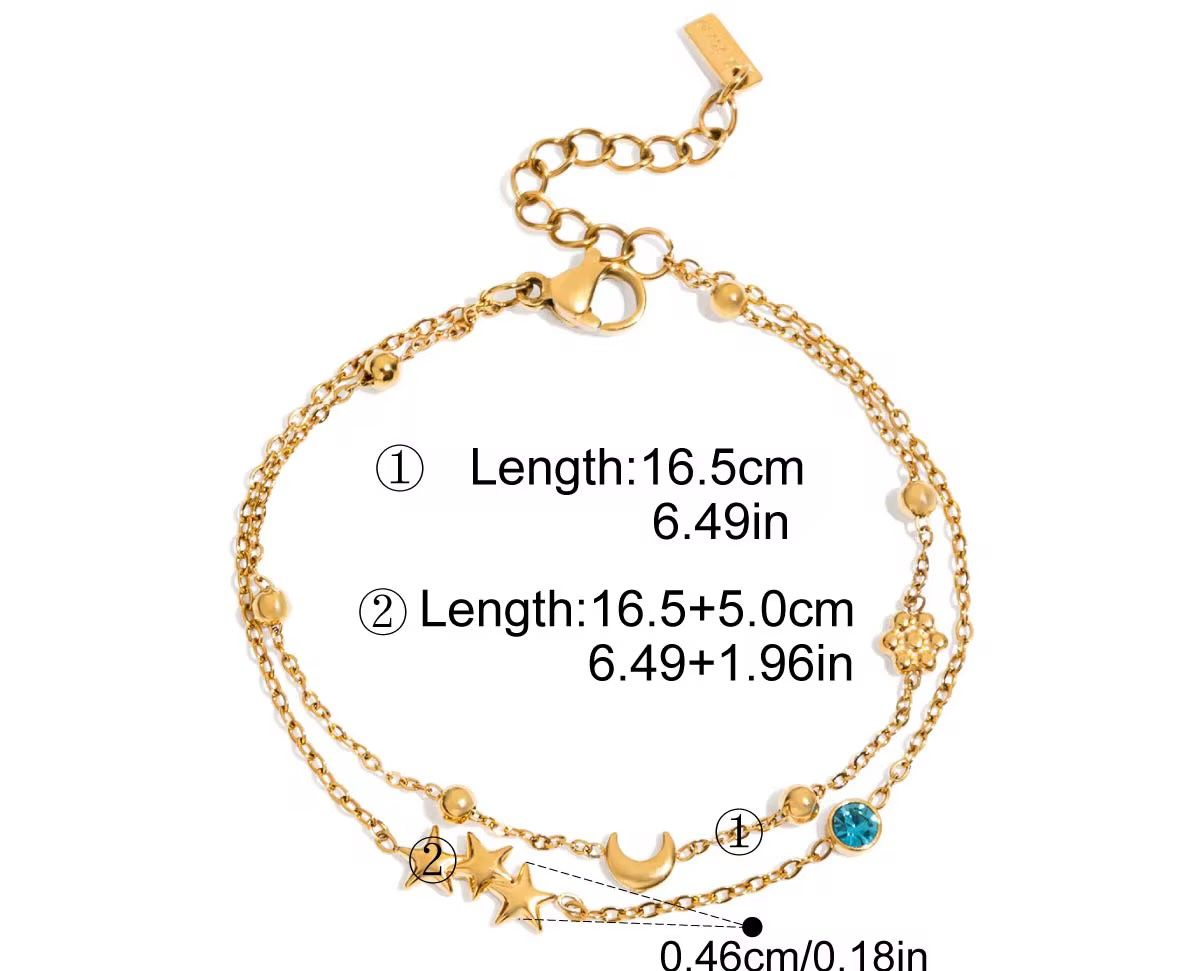 Solara Charm Set Bracelet