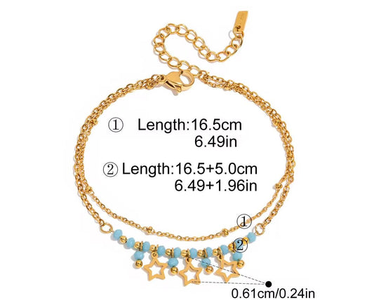 Solara Charm Set Bracelet