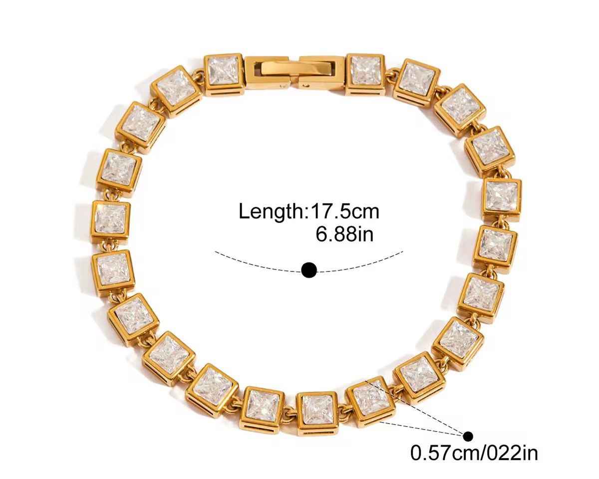 Lustre Forma Tennis Bracelet