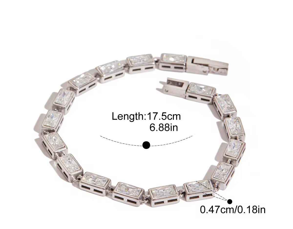 Lustre Forma Tennis Bracelet