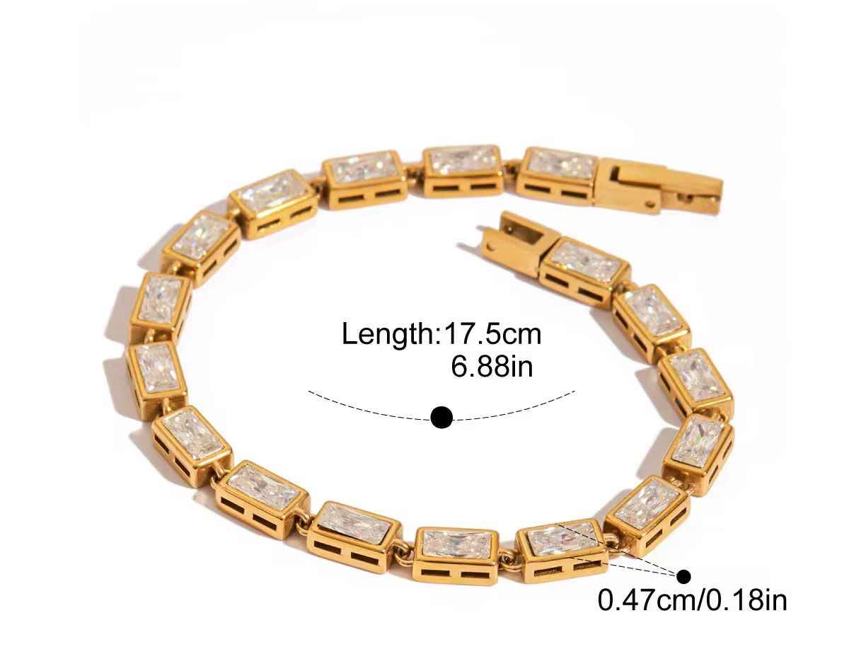 Lustre Forma Tennis Bracelet