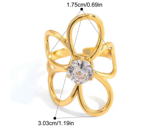 Radiant Shapes Ring