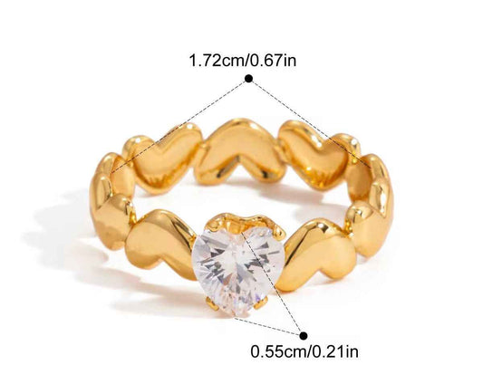 Radiant Shapes Ring