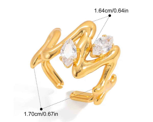 Radiant Shapes Ring