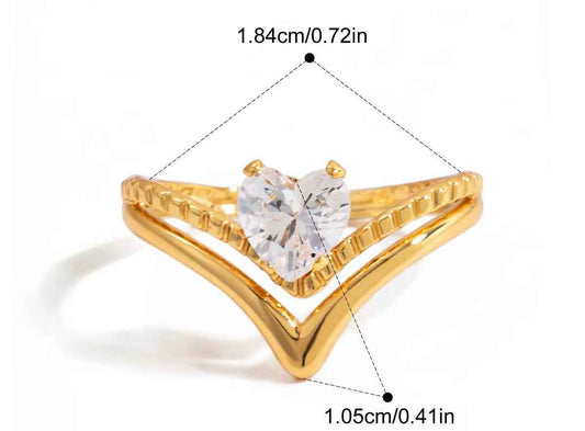 Radiant Shapes Ring