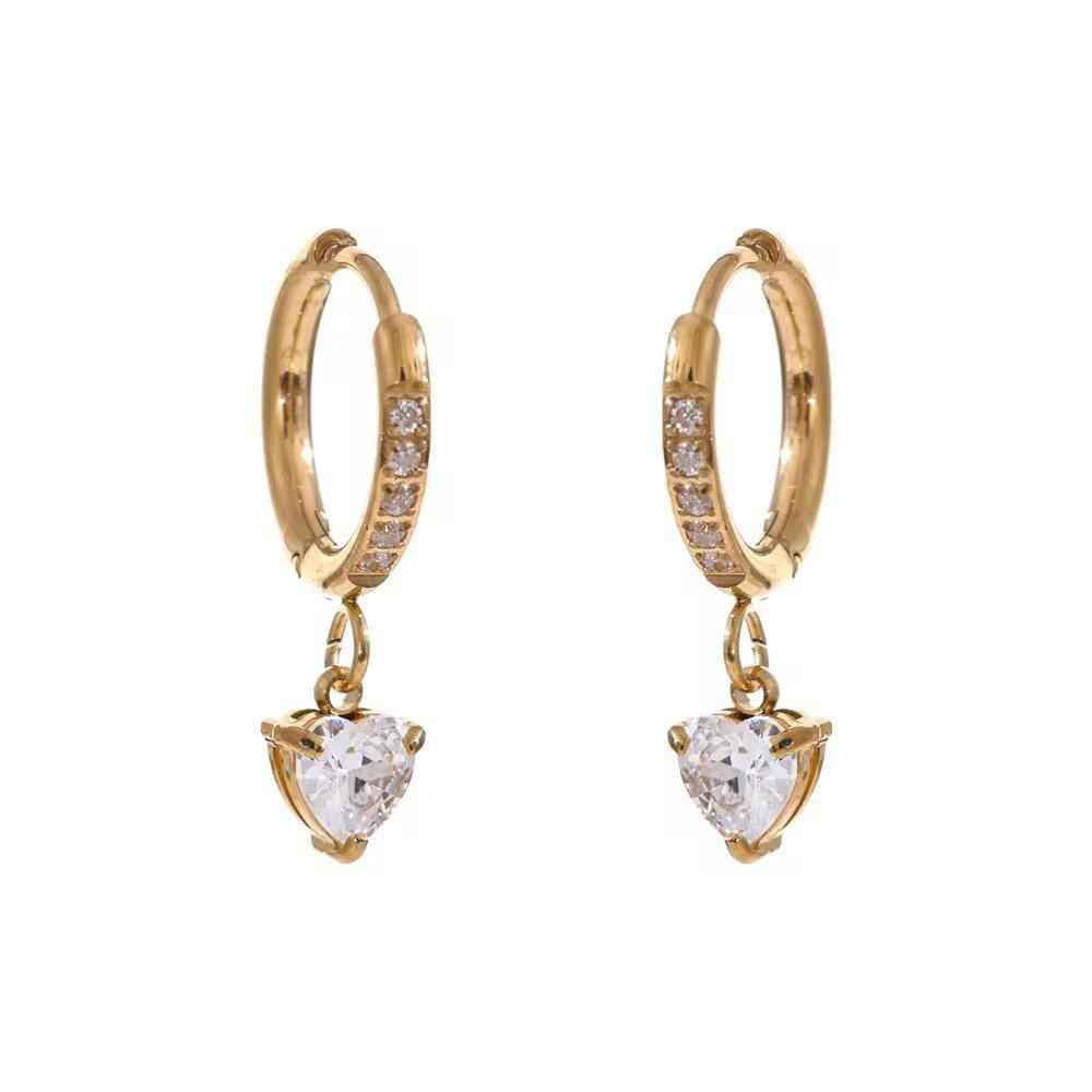 Liora Drop Hoops Earrings