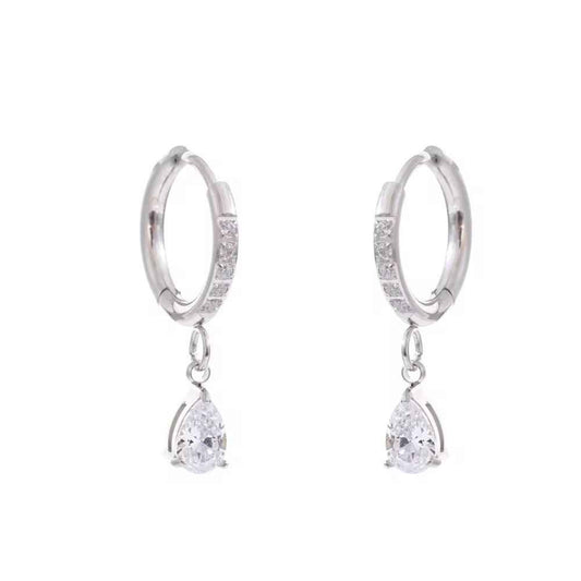 Liora Drop Hoops Earrings