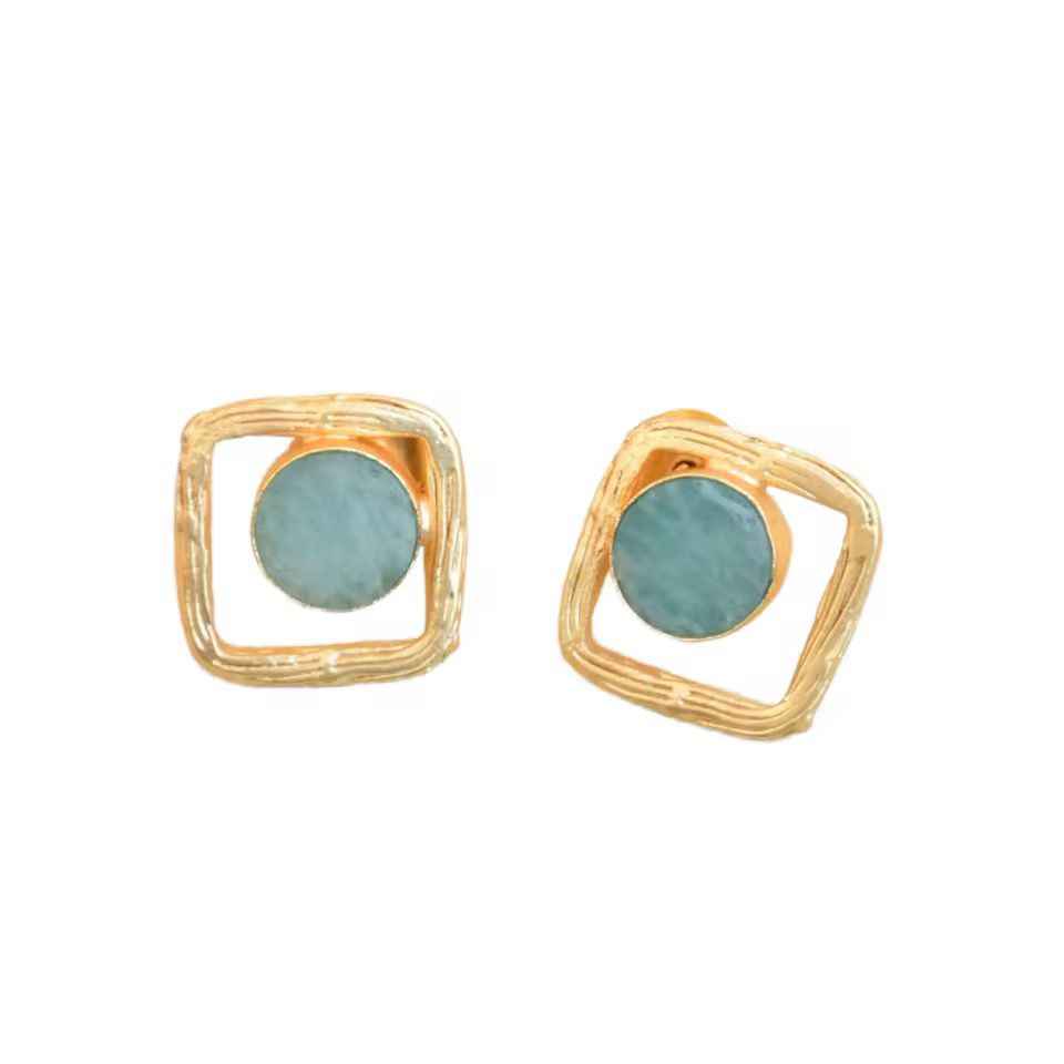 Azure Frame Earrings