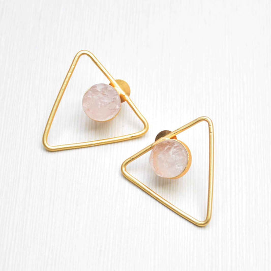 Aurora Triangle Earrings