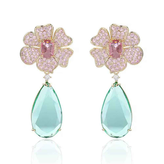 Tiffany Bloom Drop Earrings