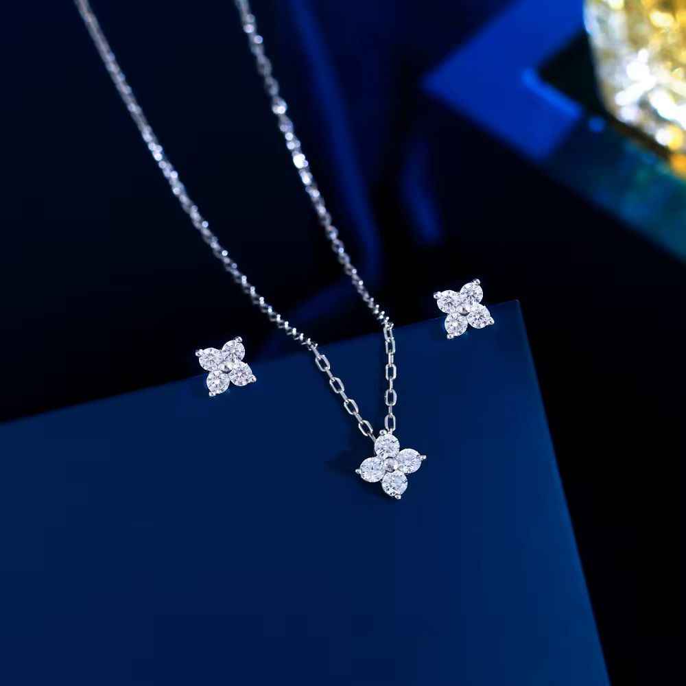 Blooming Radiance Silver 925 Set