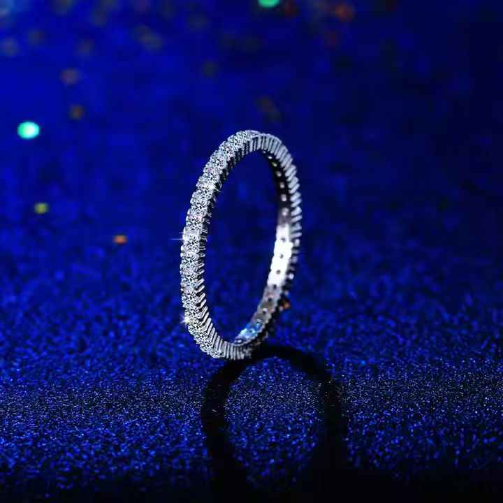 Ultra Shine Eternity Silver 925 Ring