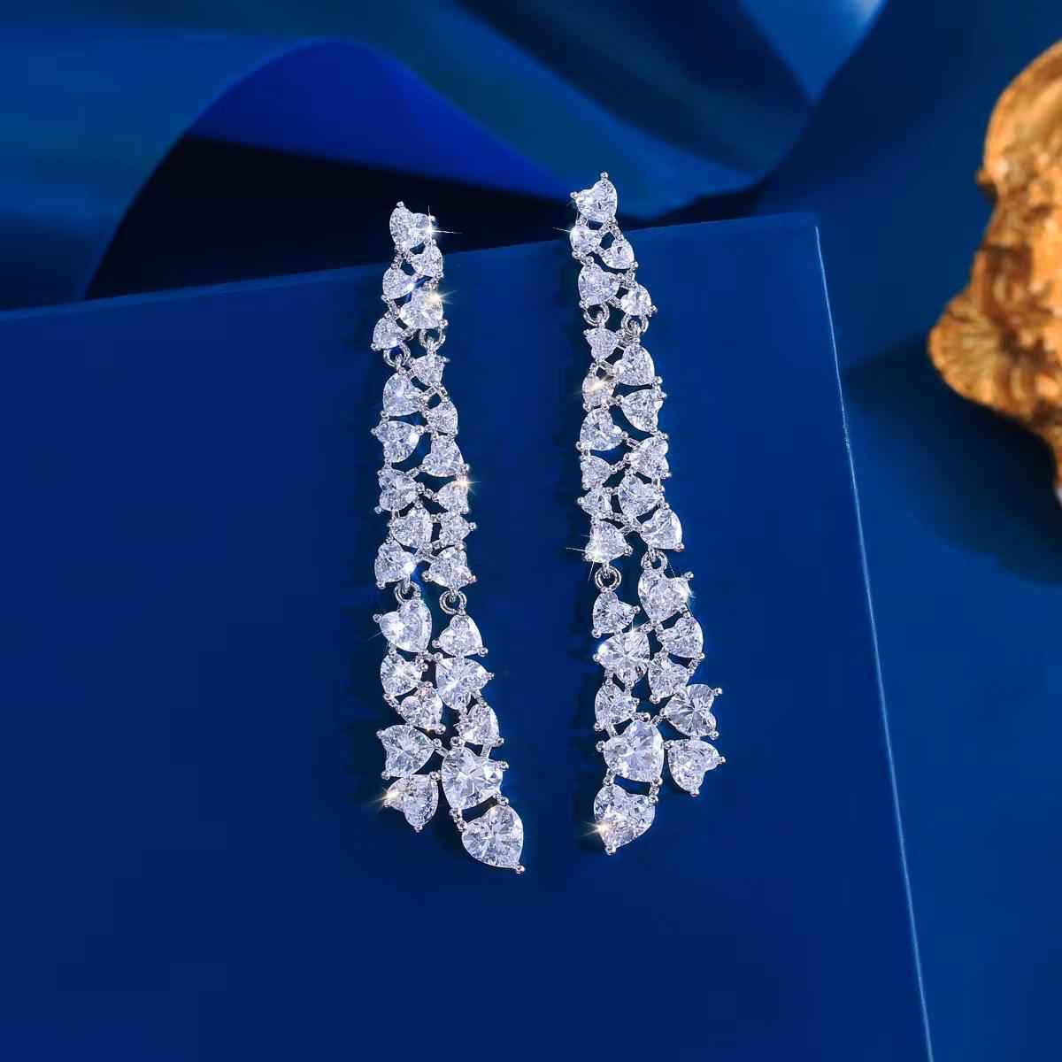 Radiant Cascade Dangles Earrings