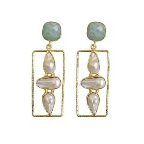 Vintage Baroque Cascade Earrings