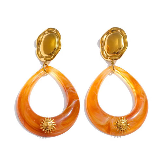 Vintage Soleil Dangles Earrings