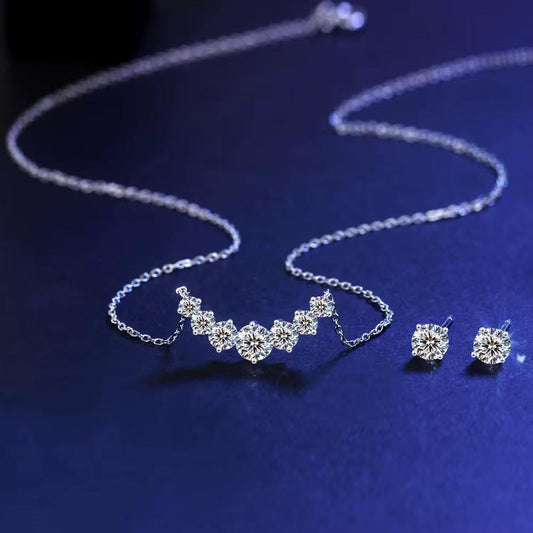 Luna Smile Silver 925 Necklace