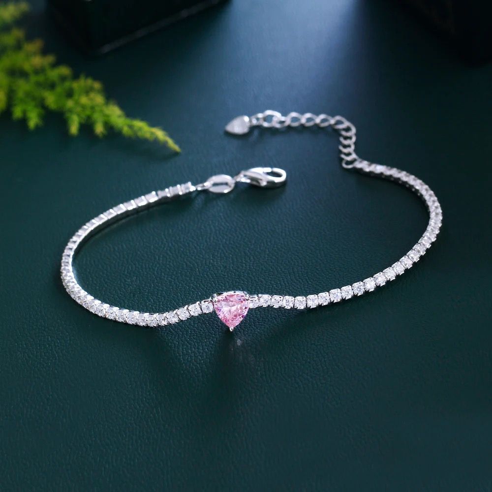 Eternal Love Heart Charm Bracelet