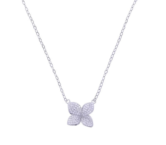 Bloom Radiance Flower Pendant Necklace