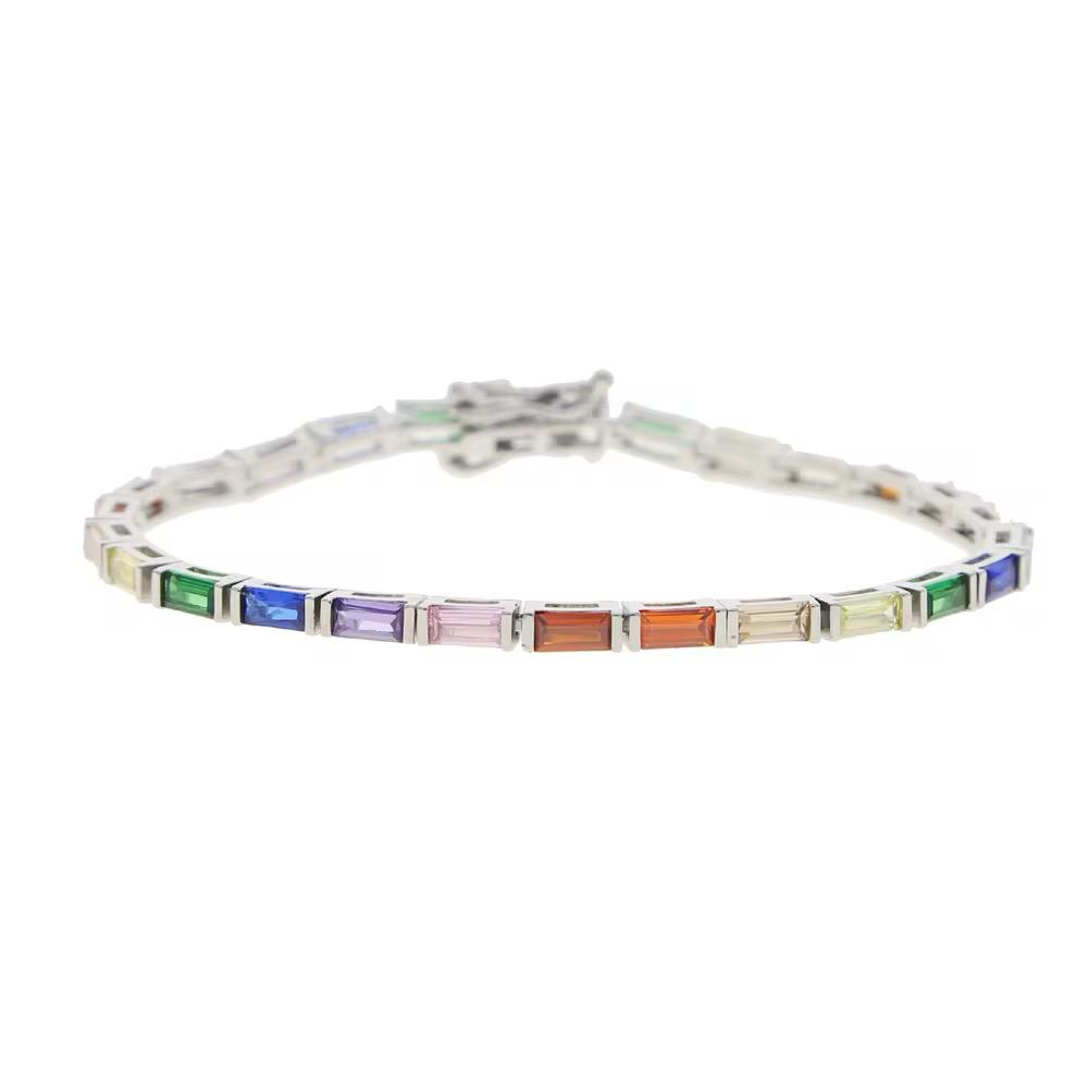 Aurora Radiance Tennis Bracelet