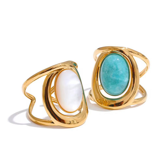 Celestial Tide Adjustable Ring