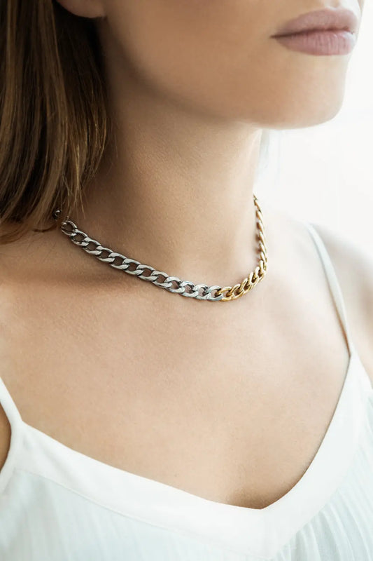 Bulky chain Necklace - Lady D World