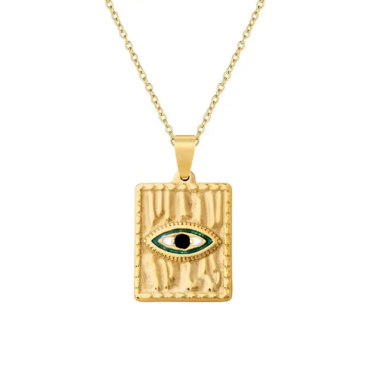 Cara Evil Eye Necklace - Lady D World