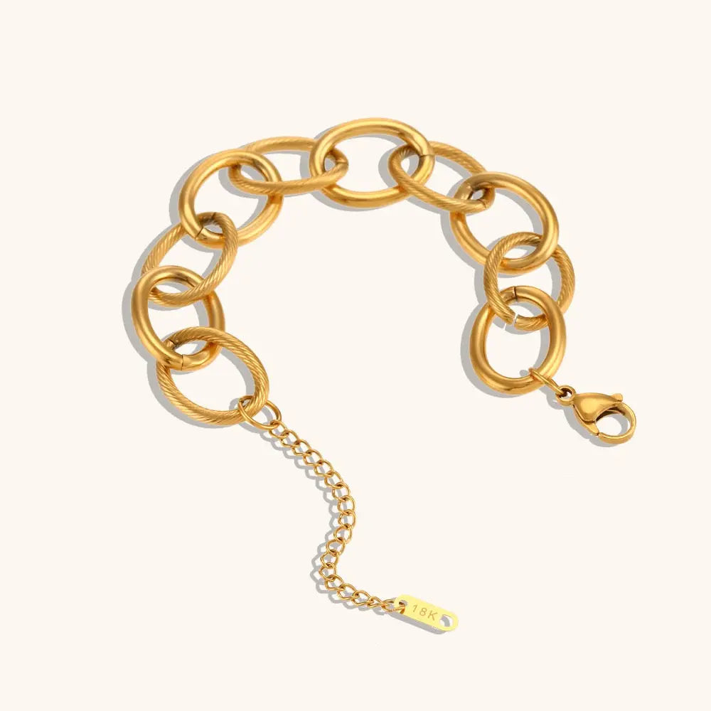 Bulky chain Bracelet - Lady D World