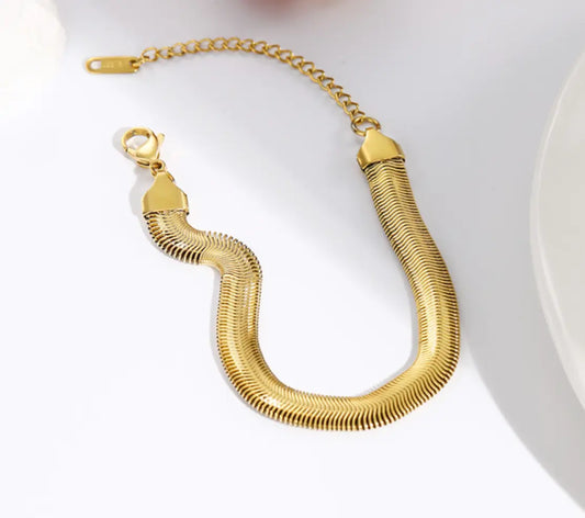 Chunky Snake Bracelet - Lady D World