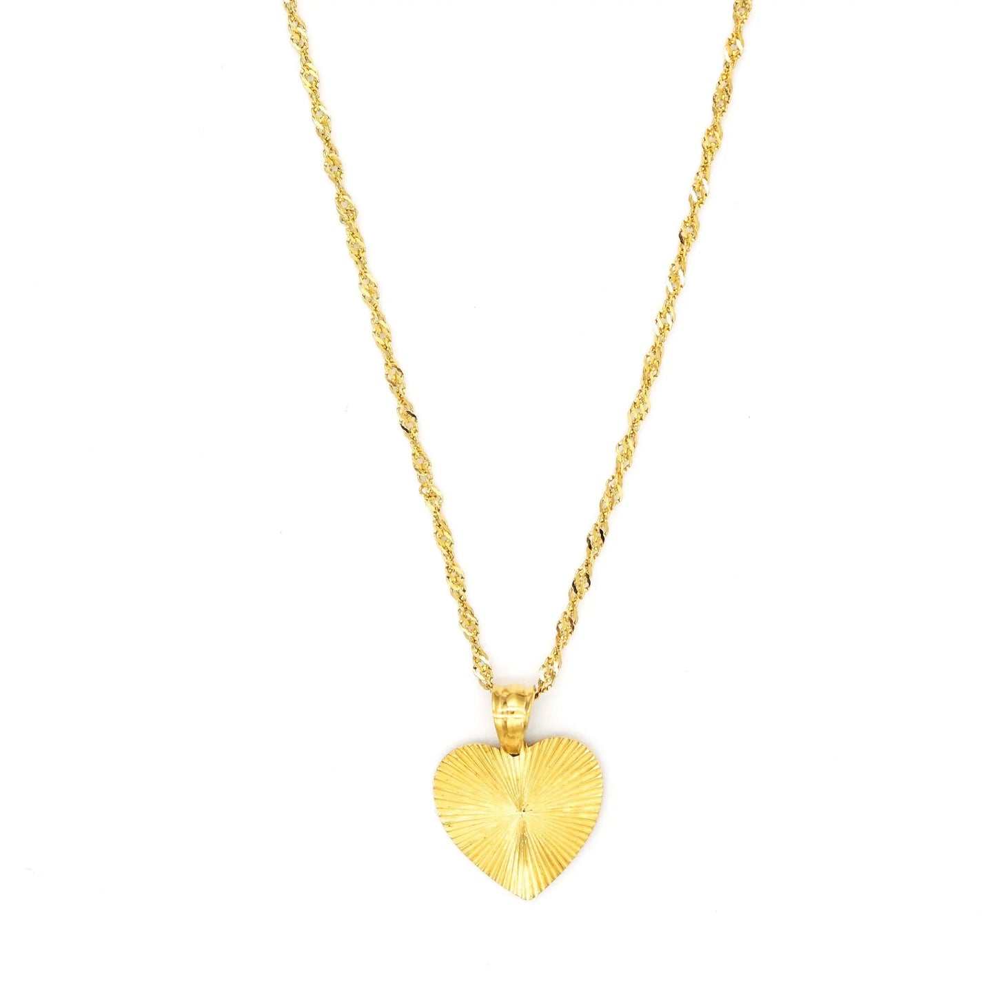 Heart Necklace - Lady D Jewels