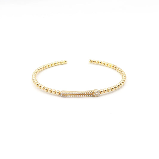 Silver Gold Plated Bracelet - Lady D Jewels